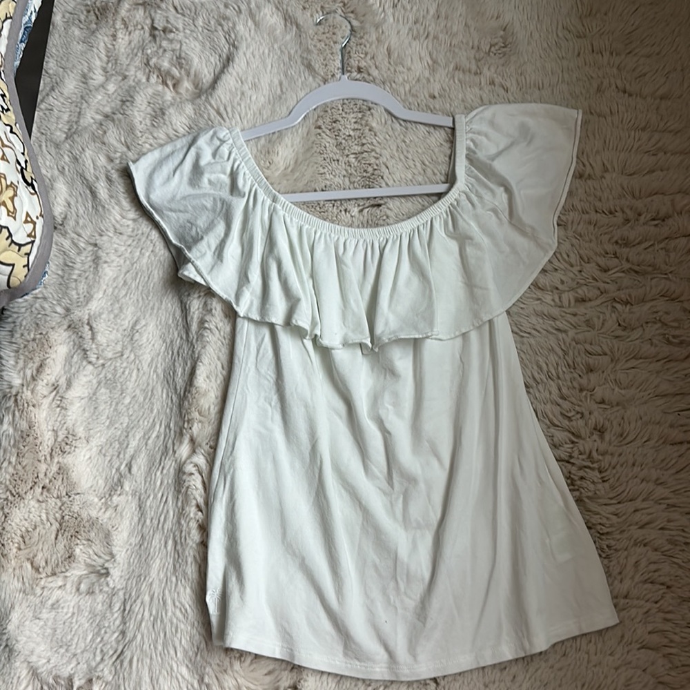 Lilly Pulitzer ladies off shoulder top